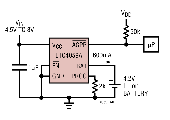 LTC4059Ӧͼһ